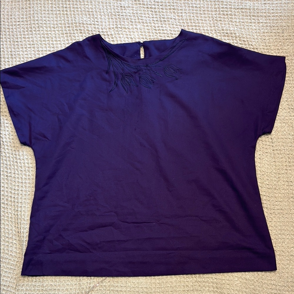 💕Elegant Purple Women's Top
